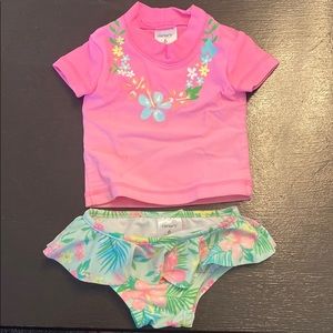 UV Bathing Suit Two Piece Girl 6 months